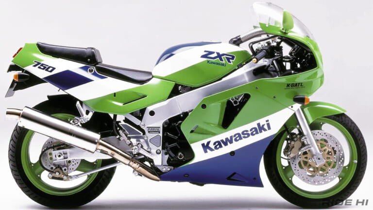 いきなりZXR-7レプリカ!! カワサキは「ZXR750」でついにナナハン