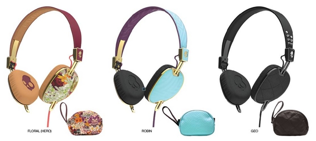 skullcandy KNOCKOUT 花柄 ヘッドフォン skullcandy KNOCKOUT 花柄