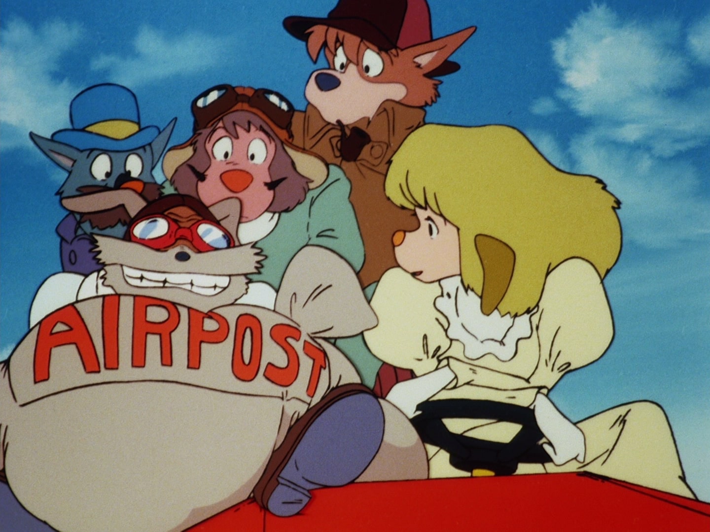 限定1点】名探偵ホームズ 名場面イラスト① 宮崎駿 スタジオジブリ 劇場版