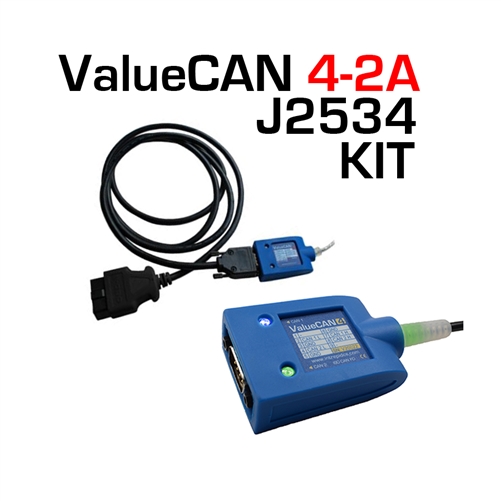 ValueCAN 4-2 (USB-A) & OBD-II/MSHSCAN Cable J2534 Kit