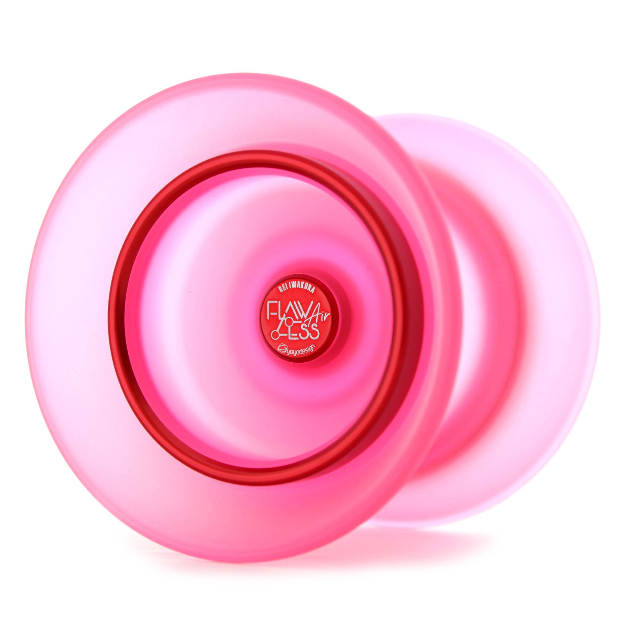 c*o様 C3ヨーヨーデザイン フローレスエア(クリアピンク/レッドリム