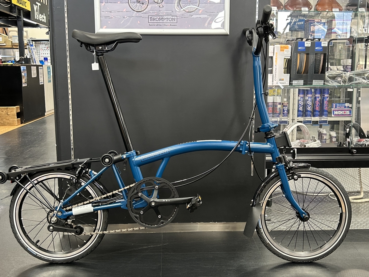 □Brompton S2E-X tempest blue□ブロンプトン チタン BROMPTON［S2L-X