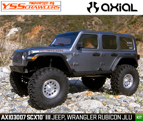 アキシャル SCX10 Ⅲ ラングラー シャーシ下廻りキズ少ない Axial