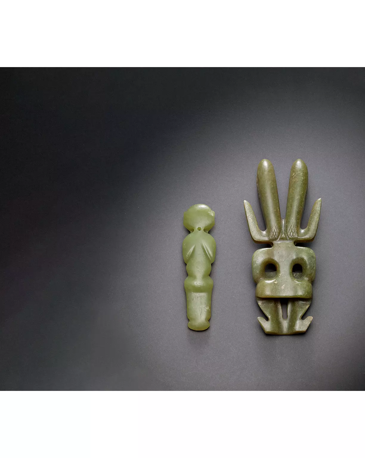 713 紅山文化青黃玉太陽神人／黃玉人- 圓國際藝術有限公司