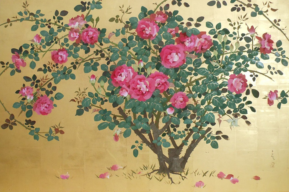 湯口絵美子オフィシャルサイト | 薔薇ノ花サク