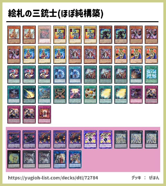 遊戯王 絵札の三銃士 デッキ 神採用 オシリス オベリスク 遊戯王 絵札の