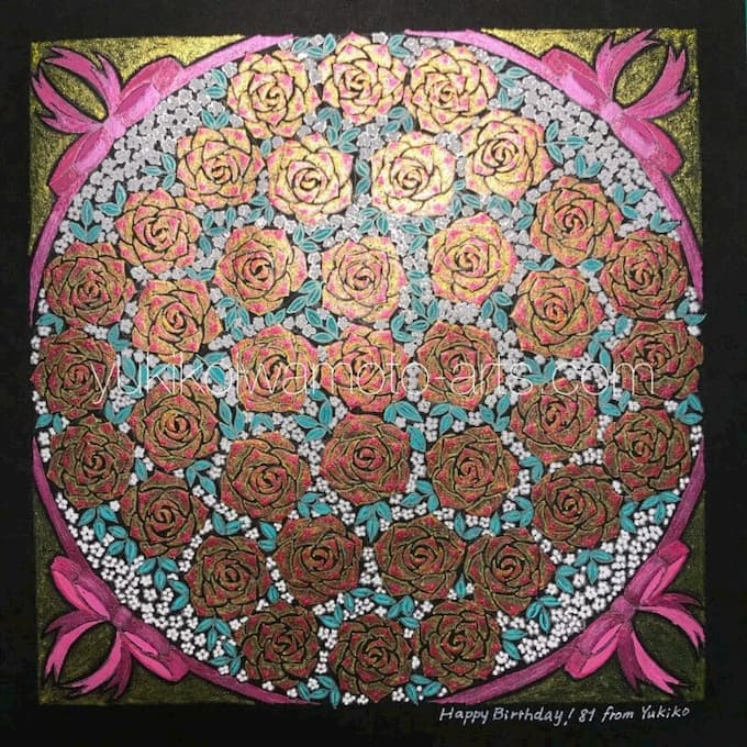 曼荼羅アート作画（黒い紙）に使う色ボールペンの種類と特徴について