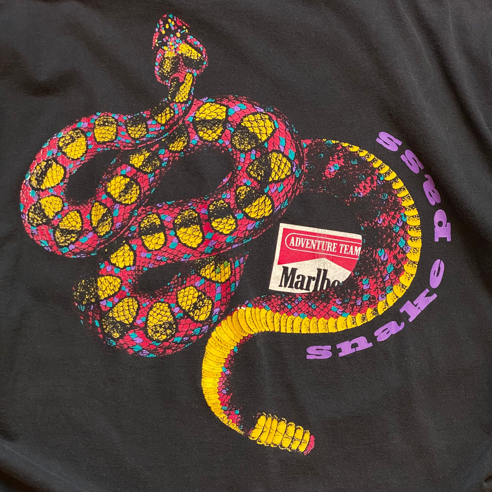 古着Tシャツ】企業 90s Marlboro snake pass｜ヴィンテージ（古着