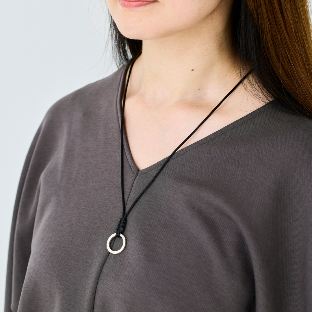 Choker -AUBE- Rich Black シルバー チョーカー – yuzen-official