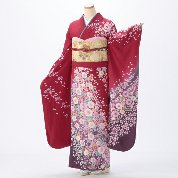 振袖フルセット赤