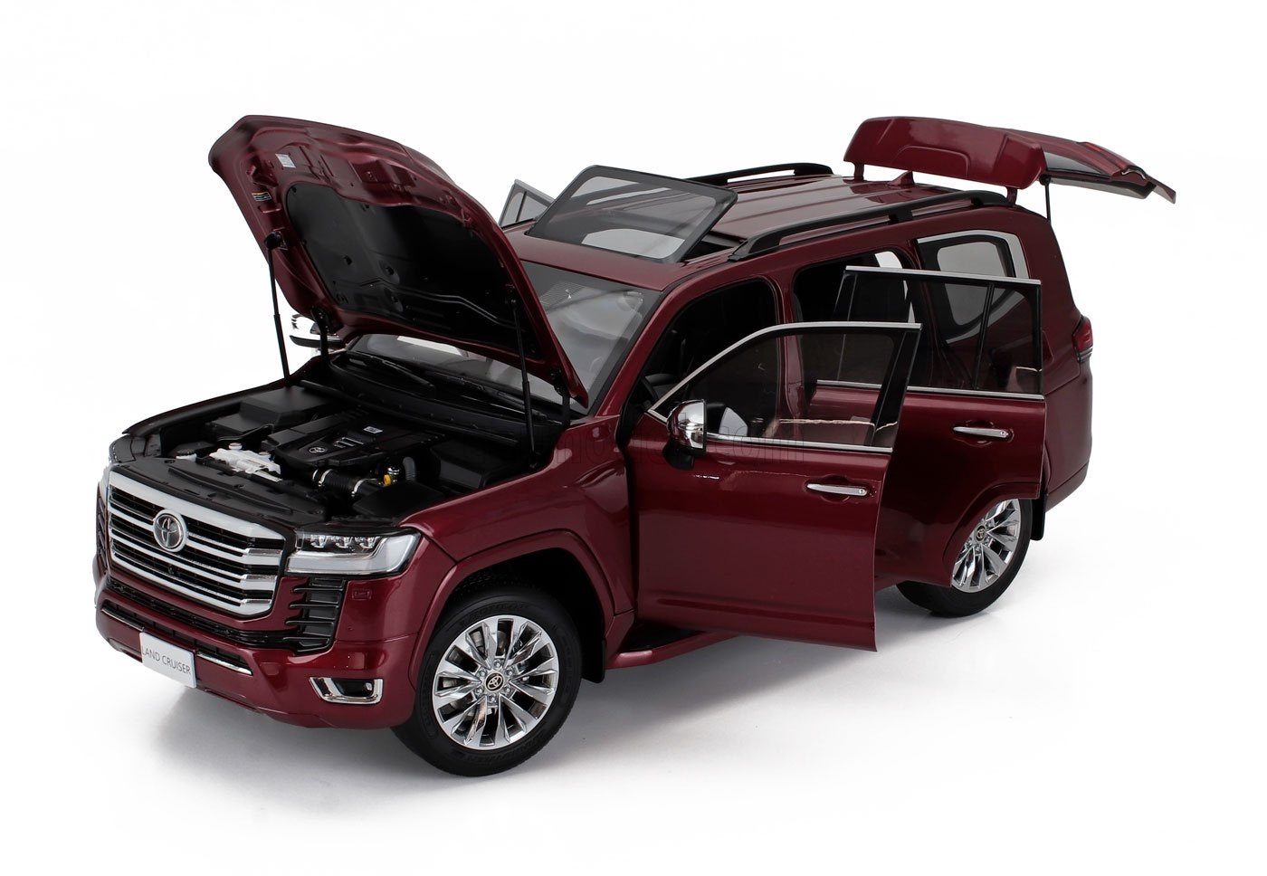 トヨタ（TOYOTA） ミニカー 1/18 ランドクルーザー 300-ZX SUV LCD