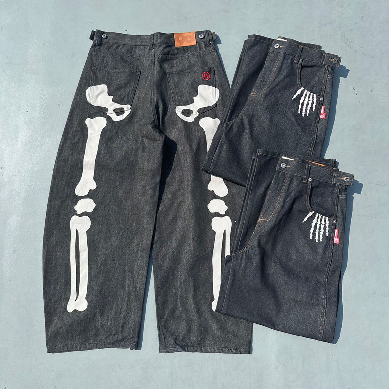 Bone Hand Rigid Denim Pants – YZ