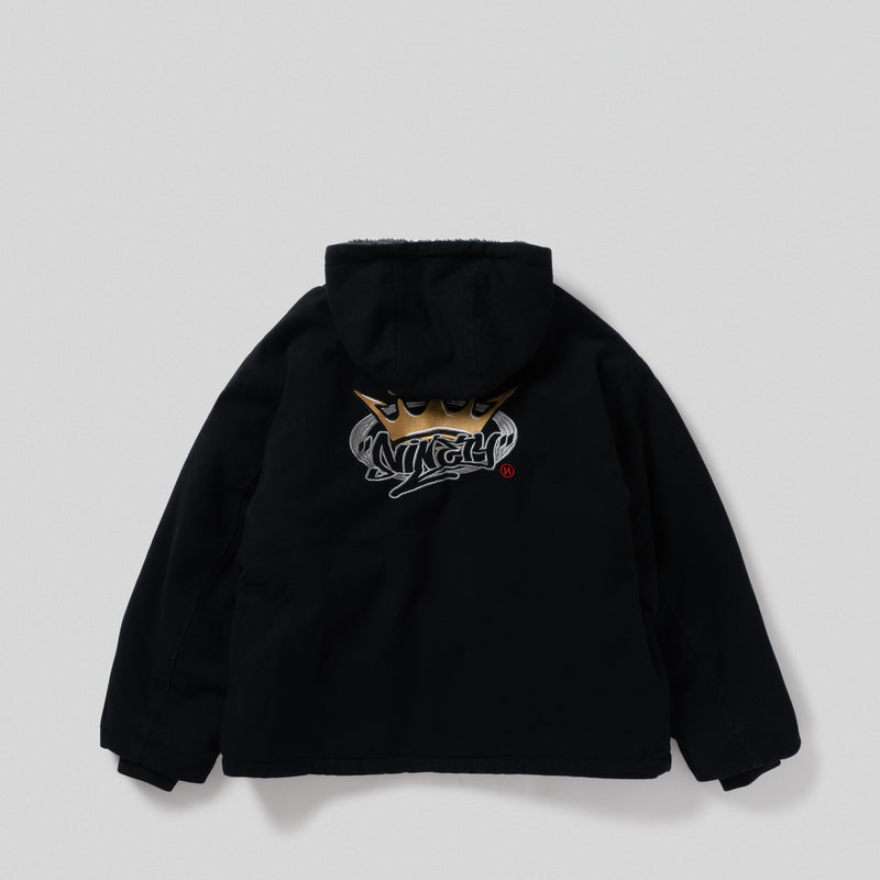 King Logo Hooded Work Jacket – YZ