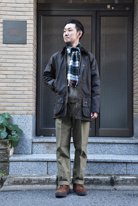 BARNSTORMER（バーンストーマー） マッカーサーフロントで冬コーデ