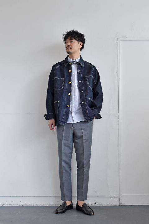 BARNSTORMER（バーンストーマー） ドレスジャージ ミディアムグレー