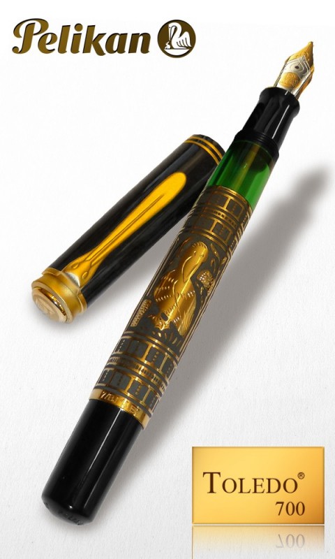 Pelikan Toledo M700 Vermeil Fountain Pen Fine/Medium/Broad nib