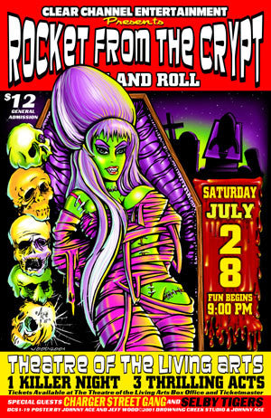 Rancid Rocket From The Crypt ポスター 2001 Rocket From the Crypt