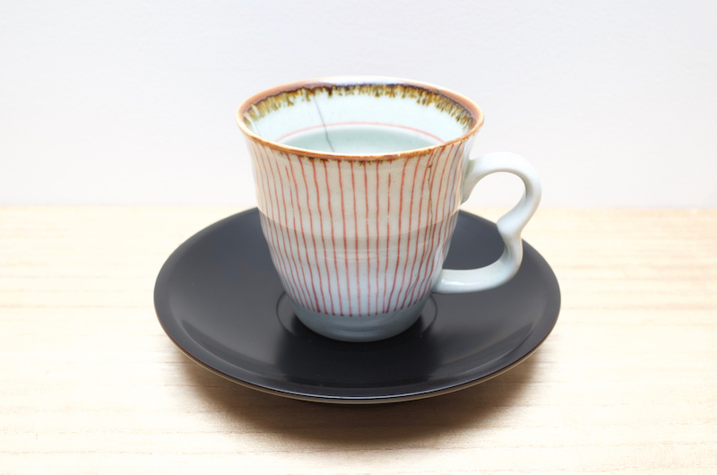 五彩 南蛮人紋小杯① 茶器 送料込み0621 五彩 南蛮人紋小杯① 茶器