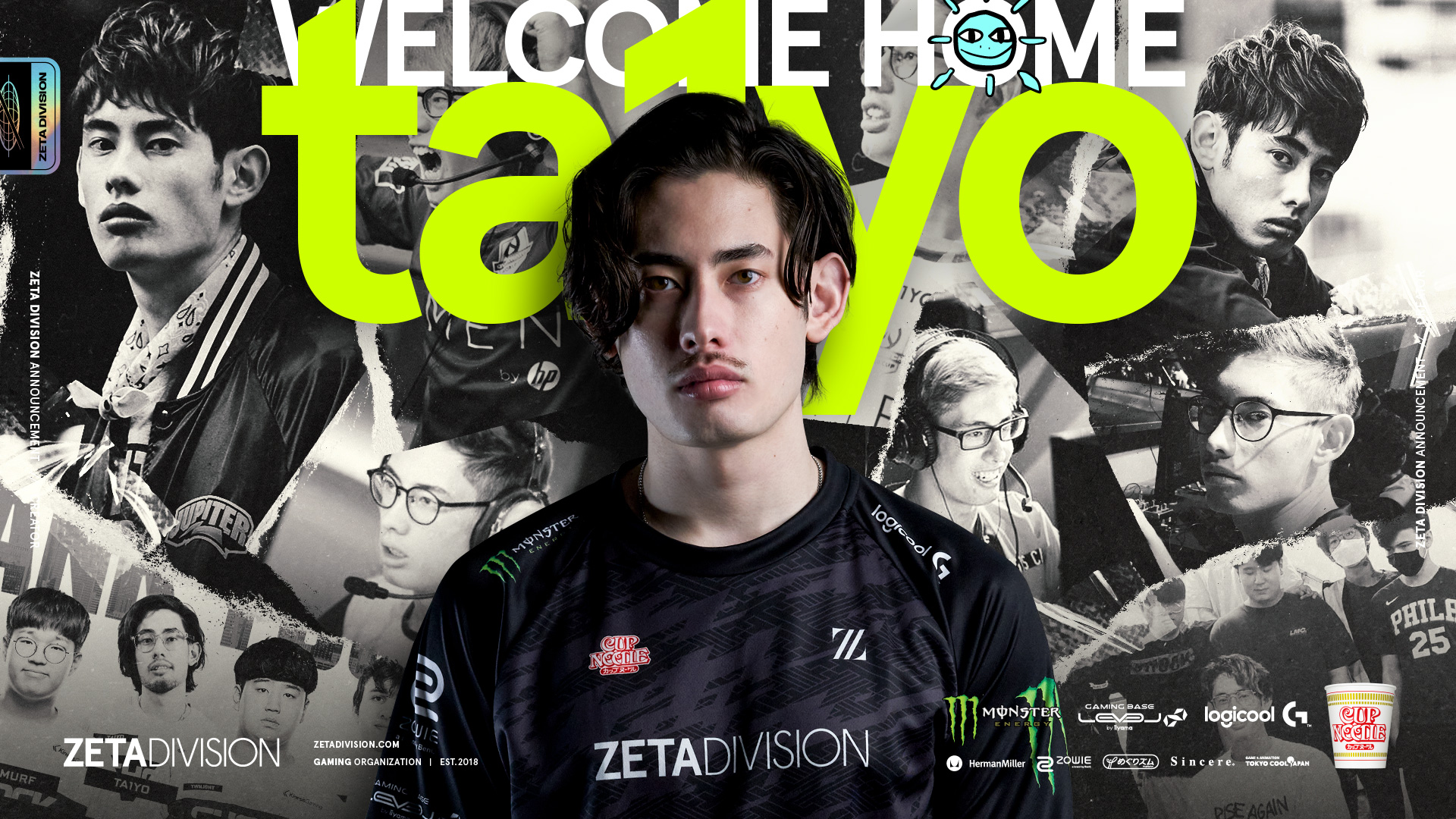 CREATOR – ta1yo 加入のお知らせ｜NEWS｜ZETA DIVISION®