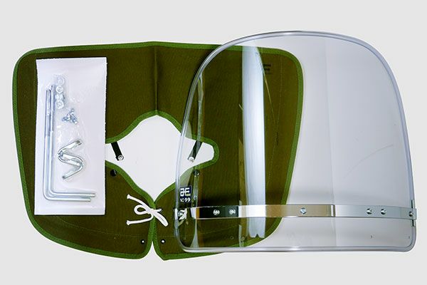 旭短風防 ホワイト みちさん専用 旭短風防 ホワイト みちさん専用 風防