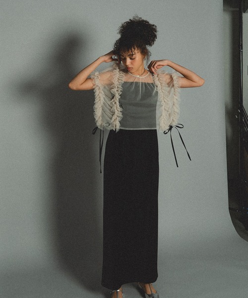 et.UNiVER ドレス Frill big shiape setup : ZOZOTOWN Yahoo!店 - 通販