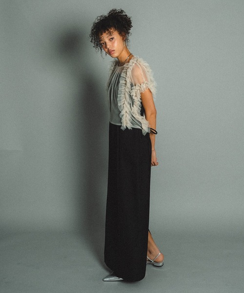 et.UNiVER ドレス Frill big shiape setup : ZOZOTOWN Yahoo!店 - 通販