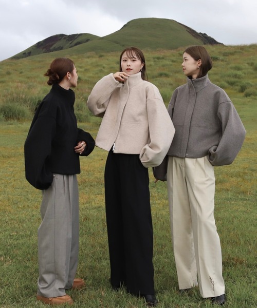 Reurie'（レウリィ） コート アウター 「HIT ITEM!」ダブルジップ