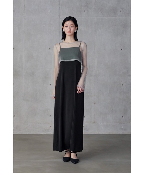 niana（ニアナ） ドレス ボリュームフリルレイヤードレス 3点セット