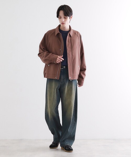 tk.TAKEO KIKUCHI（ティーケータケオキクチ） パンツ バレルシルエット