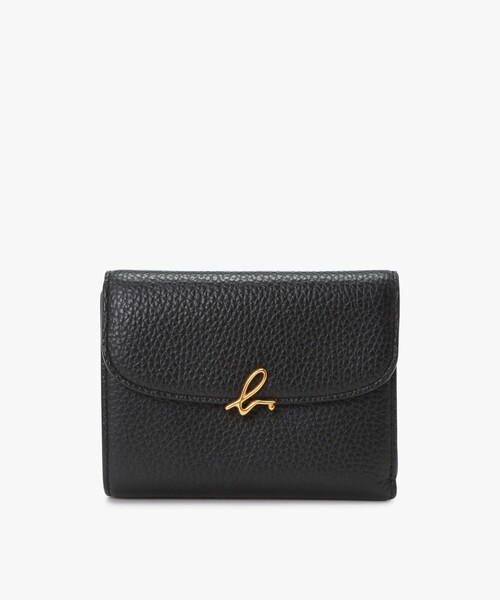 agnes b.（アニエスベー） 財布 レザー 三つ折り ウォレット ”The b