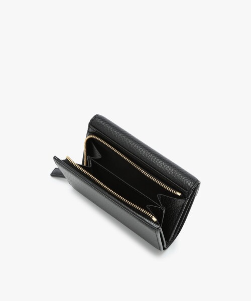 agnes b.（アニエスベー） 財布 レザー 三つ折り ウォレット ”The b