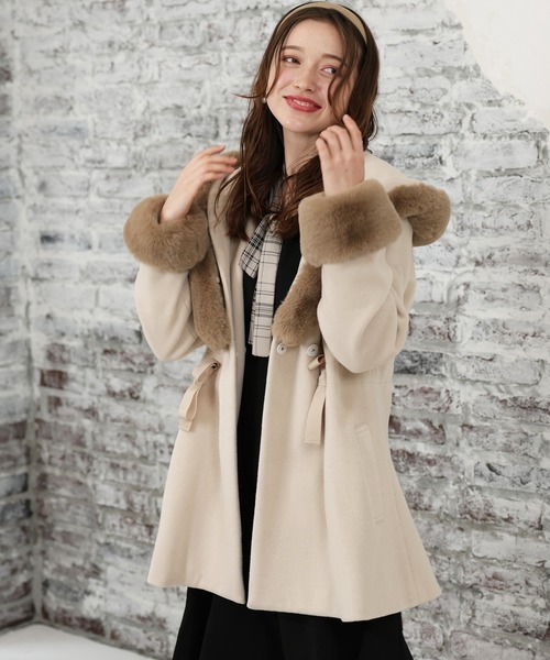 ASTORIA ODIER（アストリアオディール） アウター フードファー