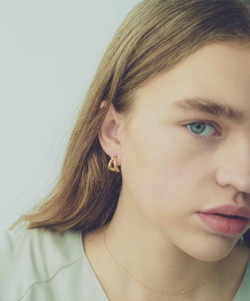 ete（エテ） ピアス ダブルフープ ピアス レディース : ZOZOTOWN Yahoo