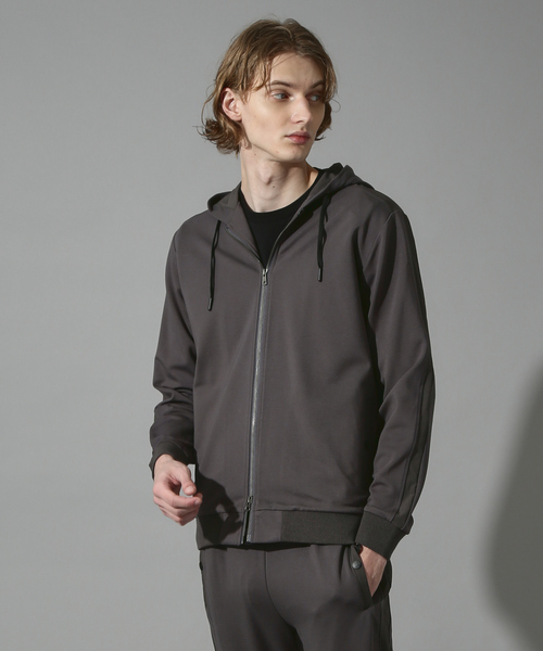 5351 POUR LES HOMMES パーカー 「セットアップ対応」ポンチZIP