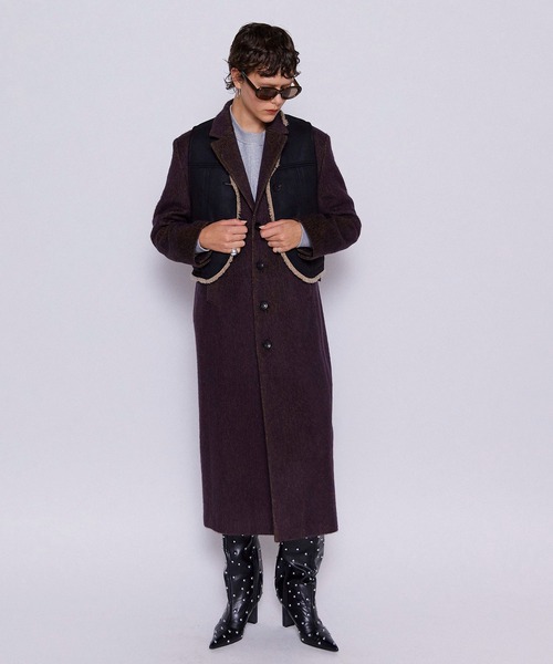 MAISON SPECIAL（メゾンスペシャル） コート チェスターコート Mohair