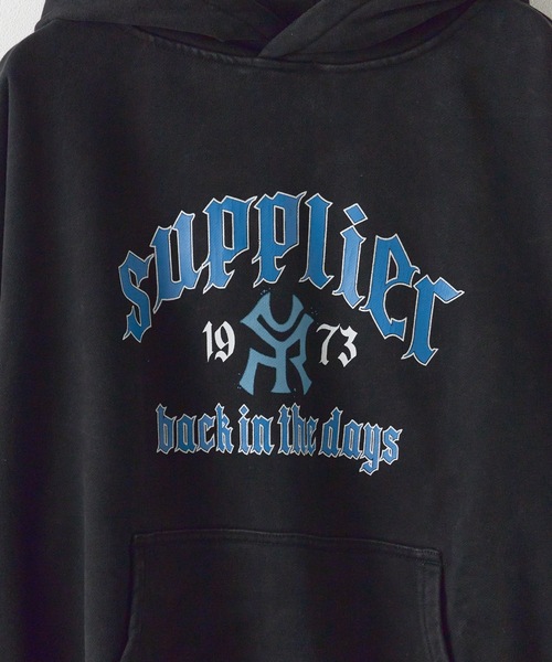 SUPPLIER（サプライヤー） パーカー Vintage Wash Logo Hoodie