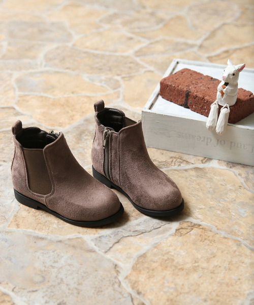 menue（メヌエ） ブーツ ユニセックス キッズ サイドゴアショート