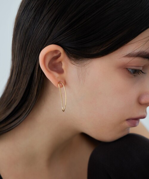 ete（エテ） ピアス ループライン ピアス レディース : ZOZOTOWN Yahoo