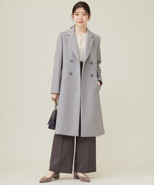 ANY SIS（エニィスィス） コート チェスターコート ウールライク