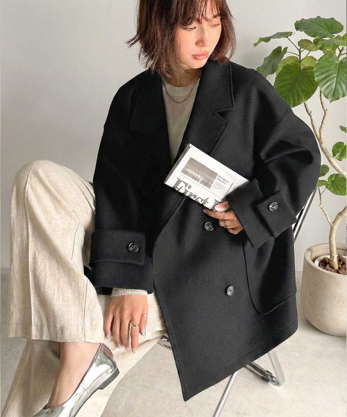 LOVELESS（ラブレス） チェスターコート 34 ライトグレー レディース