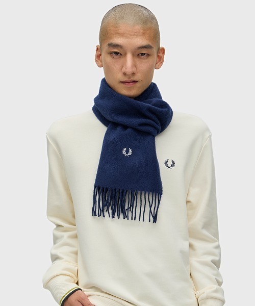 FRED PERRY（フレッドペリー） マフラー ストール Lambswool Scarf