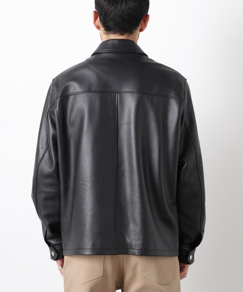 NANO universe（ナノ・ユニバース） 革ジャン ライダース レザー