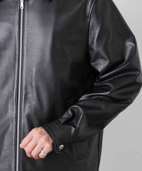 NANO universe（ナノ・ユニバース） 革ジャン ライダース レザー