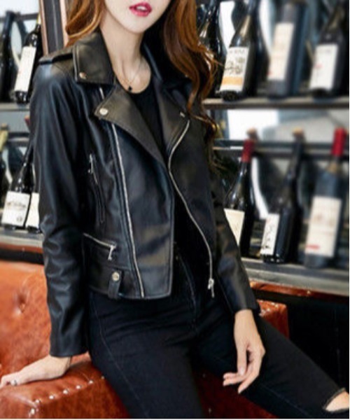 gossip!ロサンゼルス ブルゾン アウター 「5サイズ展開あり」合成皮革