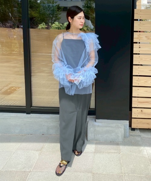 DONOBAN（ドノバン） ドレス 「ANDRESD」blooming tulle dress