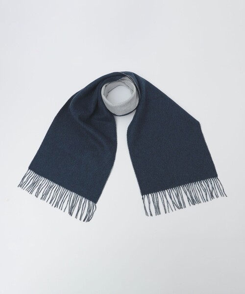 SHIPS（シップス） マフラー SHIPS: ソリッド カシミヤ ダブルフェイス