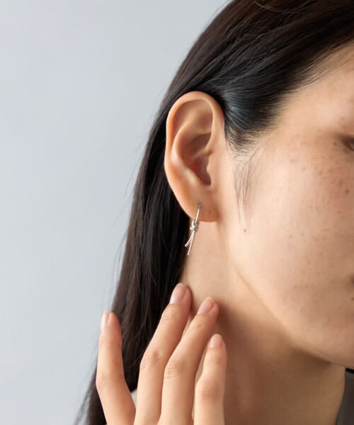 Jouete（ジュエッテ） ピアス フープピアス ノット レディース