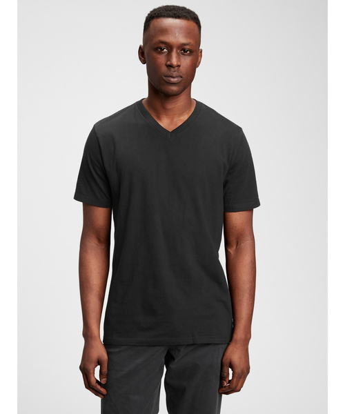 GAP（ギャップ） tシャツ スタンダードVネックTシャツ メンズ