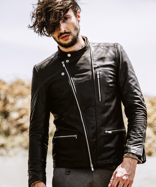 NO ID.（ノーアイディー） 革ジャン ライダース 「NO ID.」Cow Leather