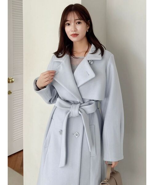 dazzlin（ダズリン） トレンチコート コート 2WAYカラーレディコート